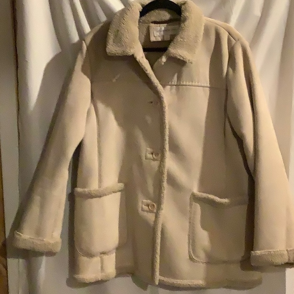 Jones New York coat, size L, Beige